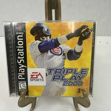 Triple Play 2000 PS1 PlayStation 1 + Reg Card - Complete CIB