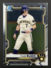 Tyler Black 2021 Bowman Draft Chrome - #BDC-200
