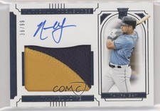 2019 National Treasures Rookie Material Signatures 2 36/99 Nate Lowe Auto 4l3