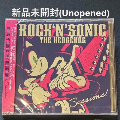 Sonic The Hedgehog ROCK 'N' Sessions CD Unopened Sega Soundtrack