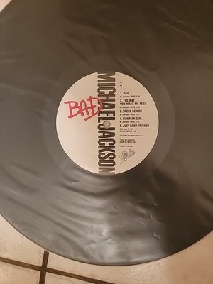 Michael Jackson Bad LP Epic OE 40600 Includes 3 CD's See All