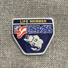 B.A.S.S. Bass Anglers Sportsman Society  Fish Vintage Life Member