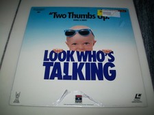 LOOK WHO'S TALKING Laserdisc LD BRAND NEW SEALED VERY RARE AND VERY FUNNY 
