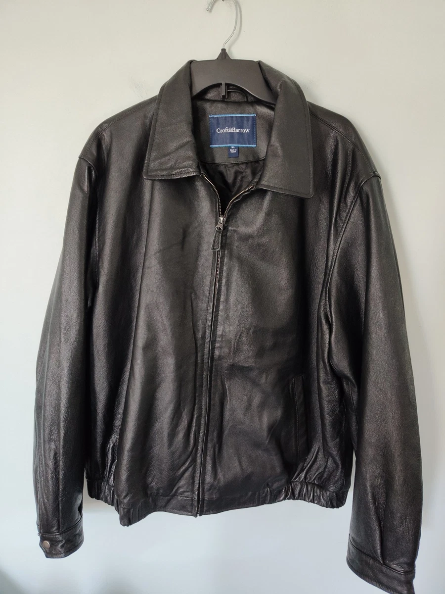 Croft & Barrow Leather Jacket products for sale | eBay