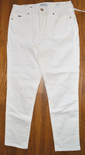 Nine West Jeans Gramercy Crop White Pants Women’s Sz 6 Slim  Ankle Cropped NWT