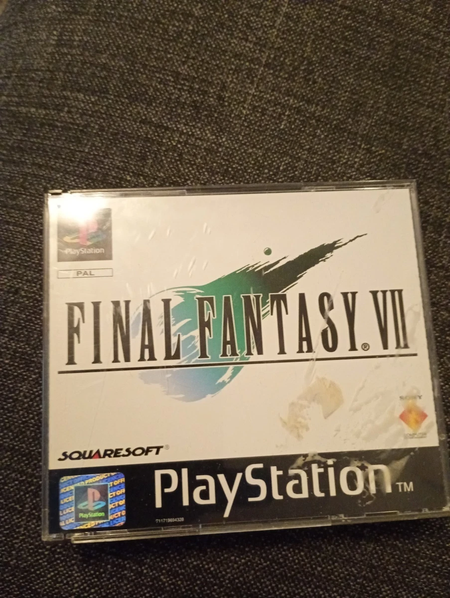 Final Fantasy 7 Sur PS1 – Version PAL, Bon état Pour Les Nostalgiques !