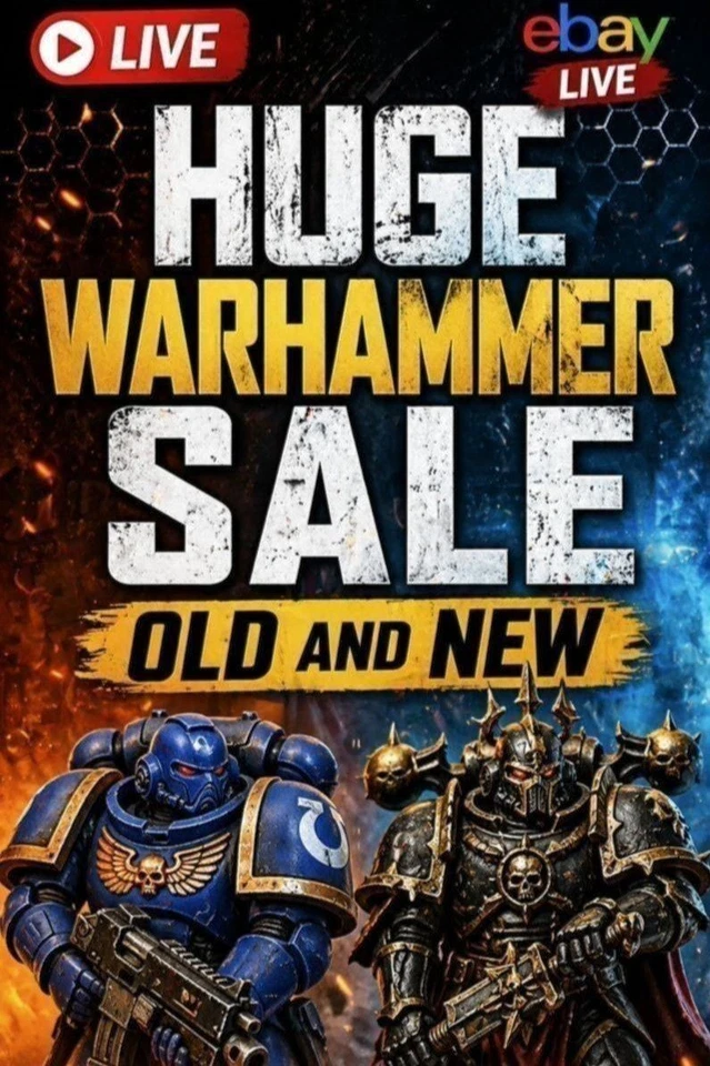 Last Warhammer Live Before Restock! Metal Minis, Sealed Boxes and More...