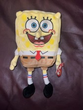 TY Beanie Babies Nickelodeon SpongeBob SquarePants Plush New With Tags