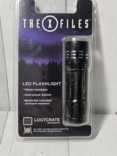 The X-Files LED Taschenlampe Loot Crate Exclusive - NEU & VERSIEGELT - ohne Batterien - Bild 1 von 3