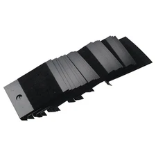 100Pcs Black Velvet Plastic Earring Cards Earring Display Hanging Jewelry Dis...