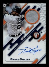 2025 Topps Pristine Refractor Prince Fielder Auto Autograph Jersey TIGERS