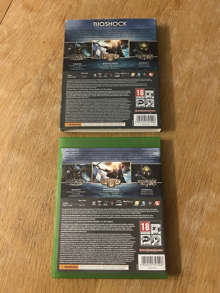 BioShock: The Collection (Microsoft Xbox One, 2016) - Image 2 of 3