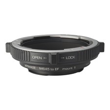 XPIMAGE Lens Mount Adapter Ring for Mamiya 645 Lens to Canon EOS EF Camera