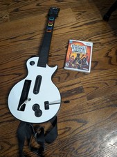 Nintendo Wii Guitar Hero III: Legends Of Rock + Les Paul Gibson Guitar Bundle 