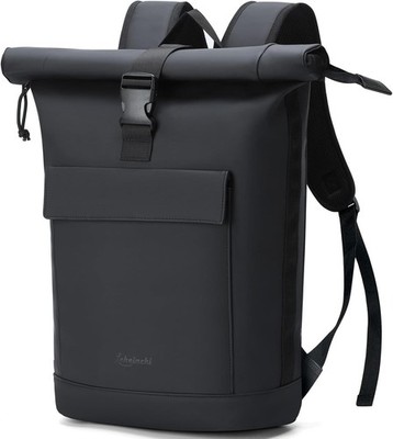 Rolltop Backpack for Men and Women, Elegant Laptop Backpack, Waterproof with ...