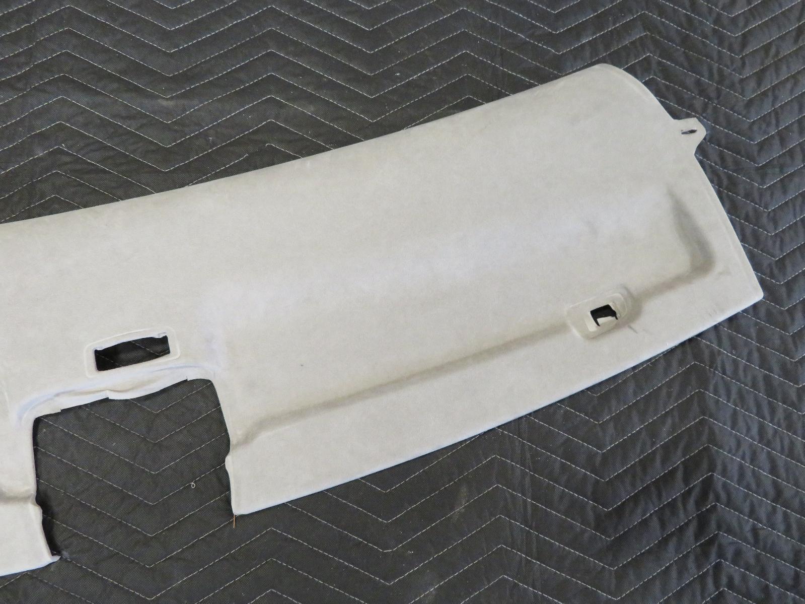 2012 ASTON MARTIN RAPIDE WINDSHIELD ROOF HEADER PANEL OEM TAN SUEDE