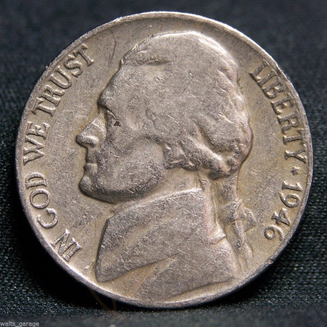 1946 5c Jefferson Nickel For Sale Online Ebay
