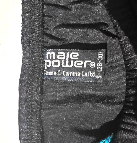 De Colección MALE POWER Bloque de Color Curva Butt Bikini Natación Breve Pose Traje de Baño Talla S Foto 4 de 4