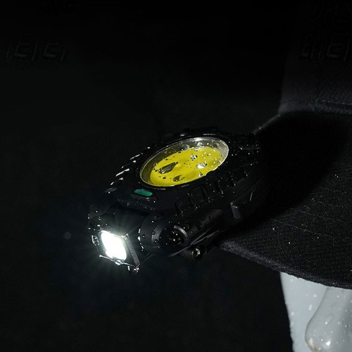 LED HeadlaKJ Clip-On Cap Hat Light Head Torch Fishing Hiking Outdoor Night LaCF - Picture 16 of 18