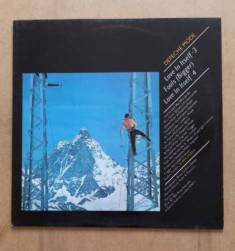 LP 45 giri 12'' DEPECHE MODE Love in Itself 3 Fools 1983 Uk Mute Bong 4