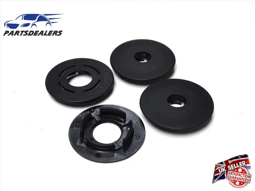 FLOOR MAT CARPET FIXING CLIP CLAMP FIXING BRACKET AUDI VW SEAT SKODA BLACK x4
