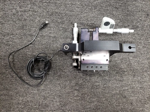 Newport M-426 Linear Stage w/ Piezo Actuator PZA 12 & Mitutoyo micrometer