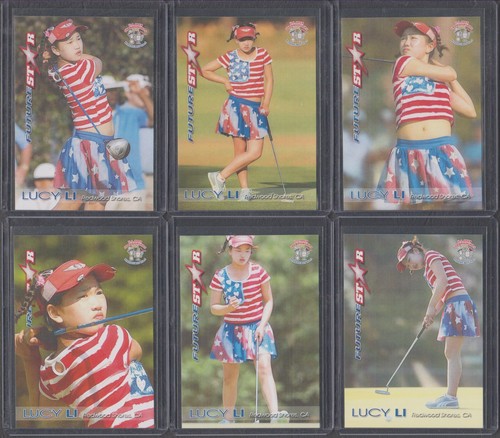 LUCY LI 2014 1/100 LPGA Tour Future Star Rookie Card RC First EVER US Open - 第 3/10 張圖片