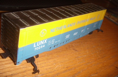 Escala HO BACHMANN "Netherlands Overseas Mills" LUNX #70254 tren de carga vagón de carga | Zustand: Used