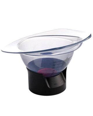 Goldwell USA Hair Color Measuring Bowl 2013  dispense color from the canister