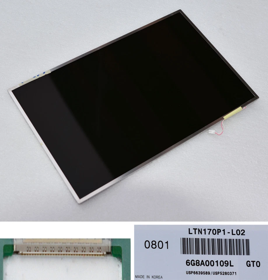 43,2cm (17 ") Samsung LTN170P1-L02 CCFL LCD Wsxga + 1680x1050 Brillant Écran - Photo 1/1