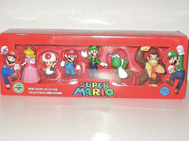 super mario mini figure collection