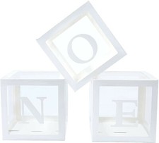 1st / ONE Letters for Baby Party Decorations