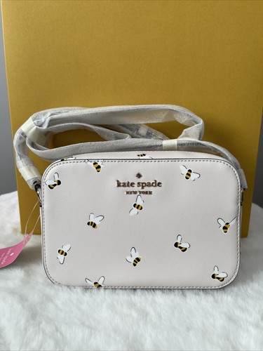 New Kate Spade purse staci bee mini camera bag crossbody Cute Gift | eBay