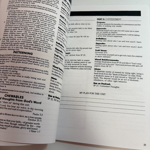 Pleasing the Lord Student Workbook Fifth Grade~Character Foundation Curr ACSI - Picture 3 of 4