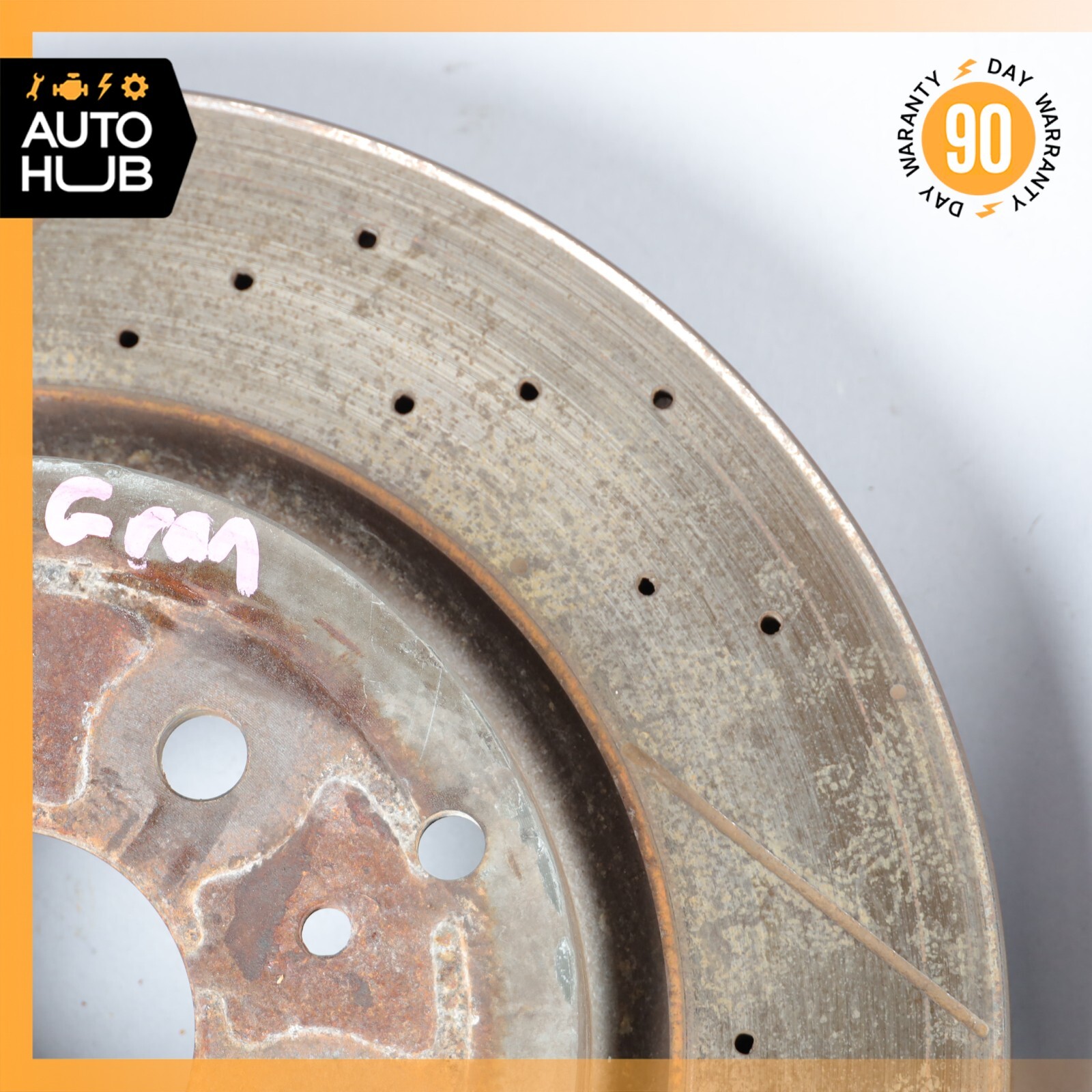 Maserati GranTurismo S M145 Rear Brake Rotors Disc Left & Right Set of 2 OEM 61k