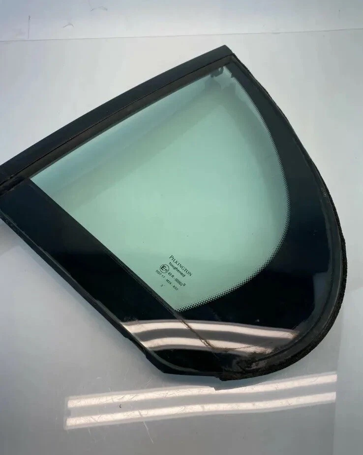 00-2008 Jaguar tipo S puerta trasera izquierda lado del conductor cuarto ventana vidrio OEM Foto 4 de 4