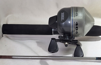Zebco 404 Reel Combo 6' 5" Ft Medium Action Fishing Rod & Reel Excellent  Cond. | eBay