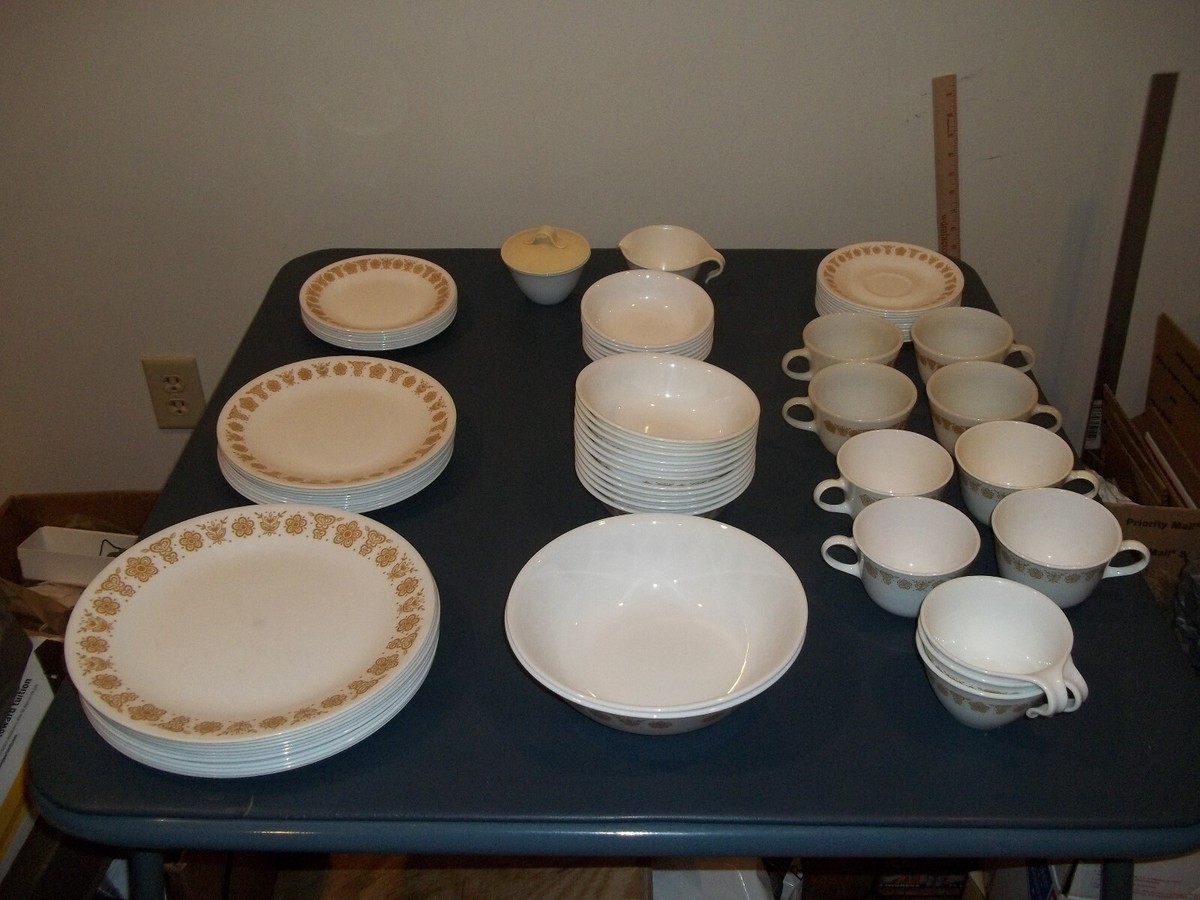 Corelle Butterfly Gold Assorted Dinnerware And Serving Pieces Single Item