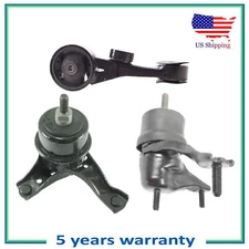 3PCS Engine Motor & Auto Transmission Mount For 2015-2017 Toyota Sienna 3.5L FWD