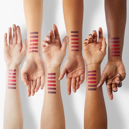 Juego de 6 labiales líquidos mate y brillo labial para mujer oscuros - Picture 5 of 7