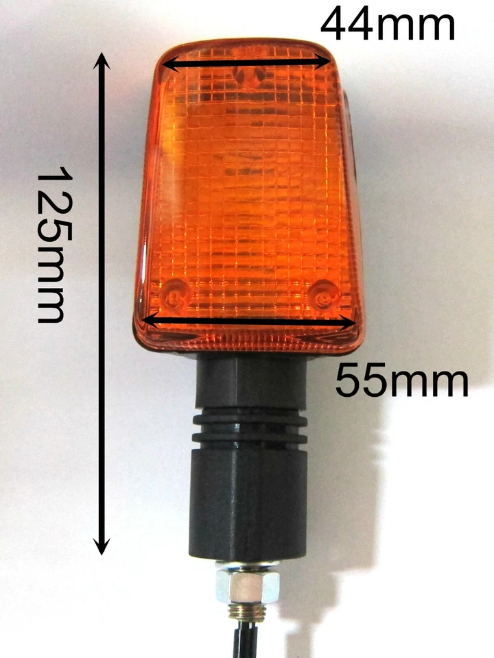 2x Rear Turn Signal Lights For Suzuki DR650 SE RSE RE DR350SE DR650S  Indicators - Image 2 of 4