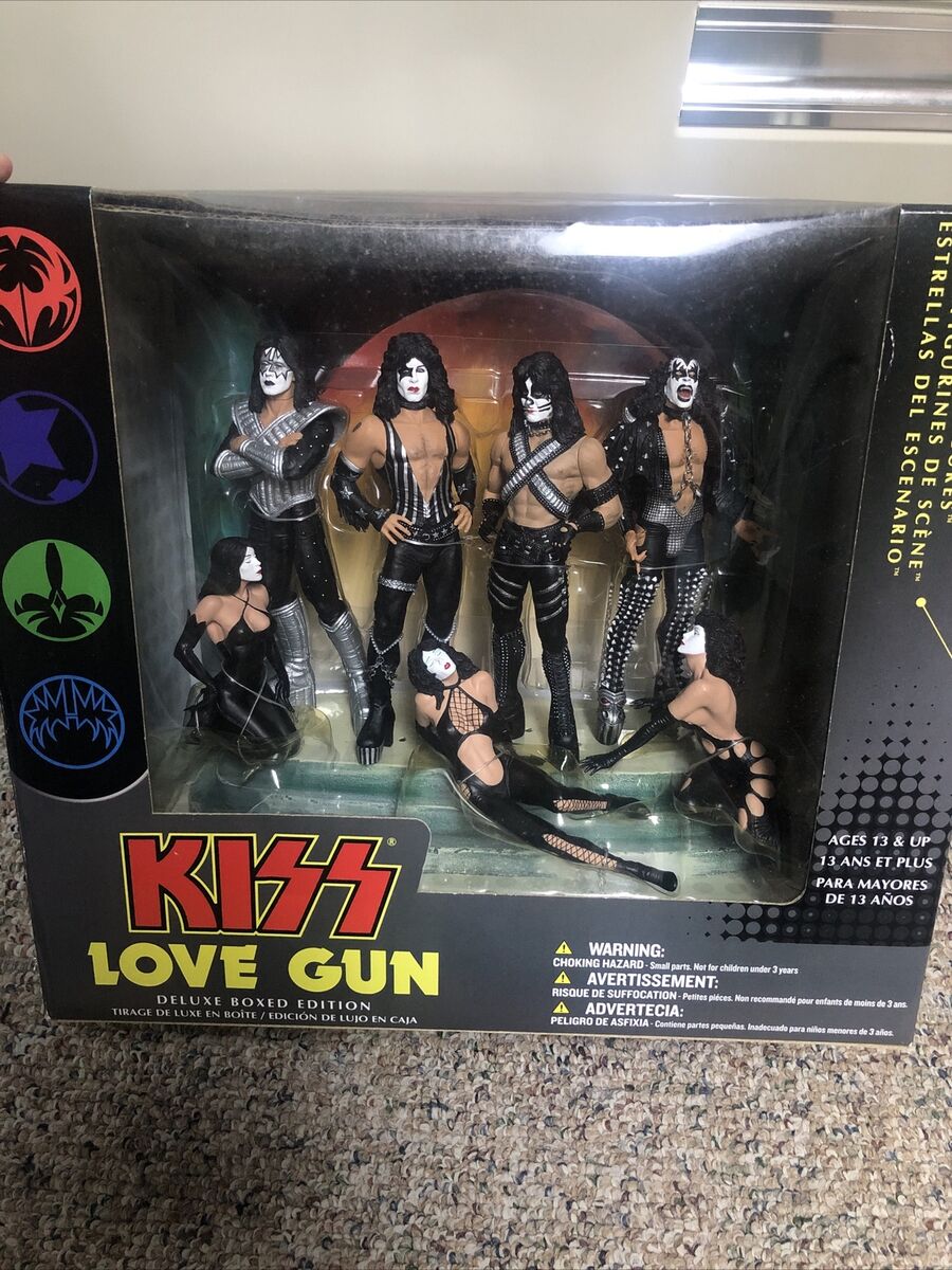 Mcfarlane Toys KISS LOVE GUN 7 FIGURES DELUXE BOXED Edition Mcfarlane Toys KISS LOVE GUN 7 FIGURES DELUXE BOXED Edition
