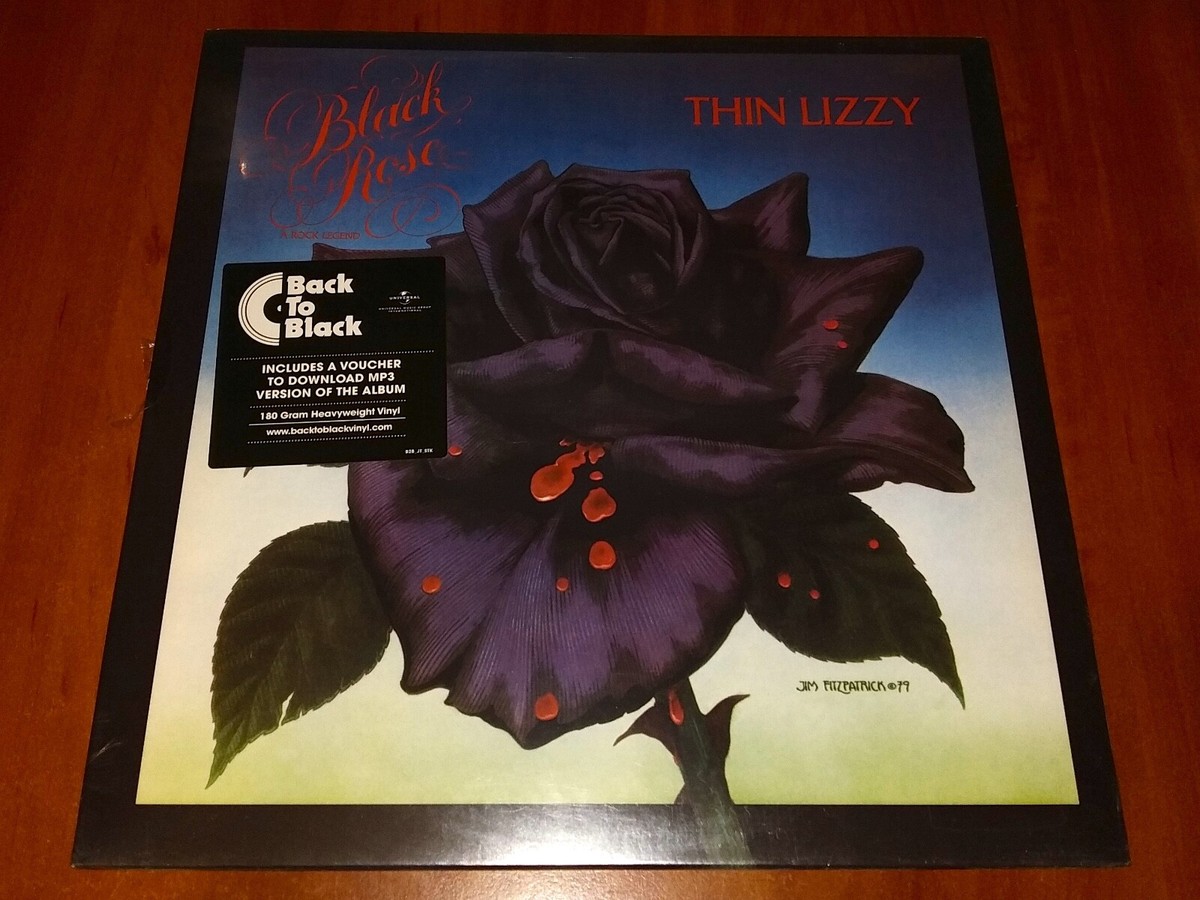 THIN LIZZY BLACK ROSE LP *RARE* BTB REMASTERED 180g VINYL 2014 EU
