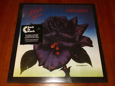 THIN LIZZY BLACK ROSE LP *RARE* BTB REMASTERED 180g VINYL 2014 EU