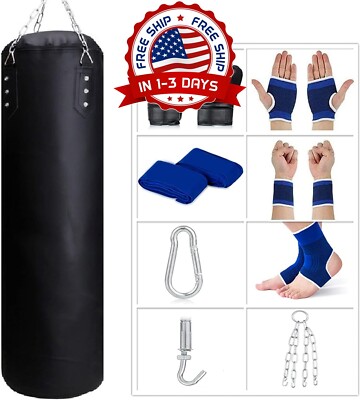 Saco De Boxeo Pesado Para Adultos, Jóvenes Y Niños, Bolsa De Boxeo Para ...