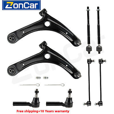 For 2007 -2013 2014 Dodge Caliber Front Lower Control Arm Tierod Sway Bar Kit - Bild 2 von 7