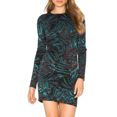 mara hoffman long sleeve dress Mara Hoffman Mini Flare Long Sleeve Dress Bolnisi Orange on Garmentory