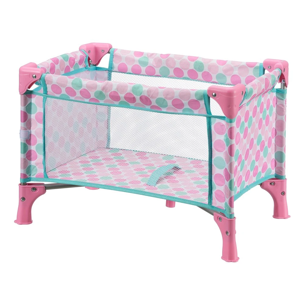 Cuna plegable de juguete para niñas para muñecas munecas de 18, baby doll  crib