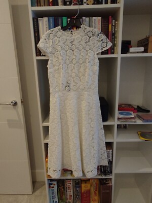 Neu ohne Etikett ModCloth Brautkleid Vintage Style Spitze, Gr. M