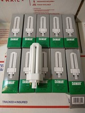 10 PLT-32W 827 4 Pin GX24Q-3 32 Watt Triple Tube Compact Fluorescent Light Bulb